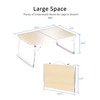 Foldable Laptop Table for Bed, SUVANE Lap Desk, Bed Desk,