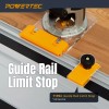 Powertec Router Guide Rail Adapter for Makita RT0701C, XTR01Z, DRT50