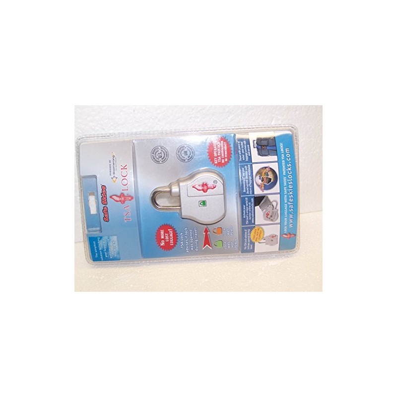 Safe Skies Rubberized BoomerangIt TSA Luggage Lock