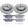 Autospecialty KOE6536 Daily Driver 1-Click OE Replacement Front Brake Kit