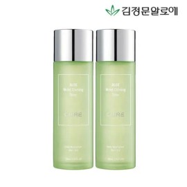 Kim Jeong-moon Aloe [Kim Jeong-moon Aloe] Cure Aloe Moist Calming Toner 130ml x 2 / [김정문알로에] 큐어 알로에 모이스트 카밍 토너 130ml 2개