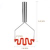 Jell-Cell Potato Masher - Silicone Protect Body with Premuim Stainless