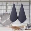 HYER KITCHEN 100% Cotton Waffle Weave Kitchen Dish Towels, Super