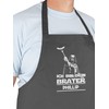 Geschenk mit Namen personalisiert by Shirtracer - Apron - BBQ