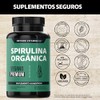 Beyond Vitamins Spirulina Orgánica 100 Natural Alga Espirulina Cápsulas Vcaps