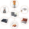 Camping Cooking Set, 1-2 Person 1-2 Person Camping Cookware, Portable