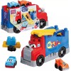 MEGA BLOKS Build & Race Rig Building Blocks Toy Set