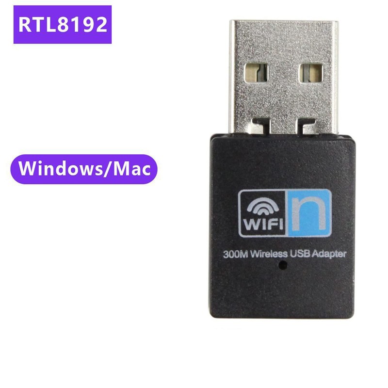 WANGCL USB WiFi Adapter USB WiFi for PC 300 Mbps