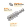 sourcing map 5pcs H4.0 Hex Screwdriver Bit 1/4" Hex Shank