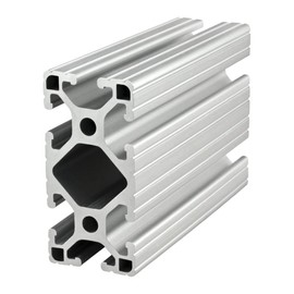 8020, 1530, 15 Series 1.5 Inch x 3 Inch T-Slotted Aluminum Extrusion DIY Extruded Linear Slot Bar Rail 80/20 (Lite, Clear Anodize, 24" Long)