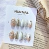 Sculpture Nail Tips - Ballerina / 조각 네일팁 - 발레리나