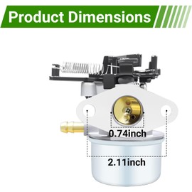 Carburetor for Toro TimeMaster 30" Mower 20199 BS 8.75 OHV 190cc