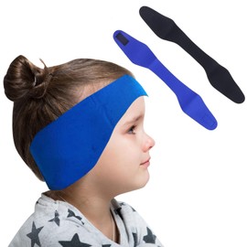 Pack of 2 Swimming Headbands, Children's Ear Band, Waterproof Swimming Band with High Elasticity, Ear Protection, Swimming for Children, Swimming, Surfing