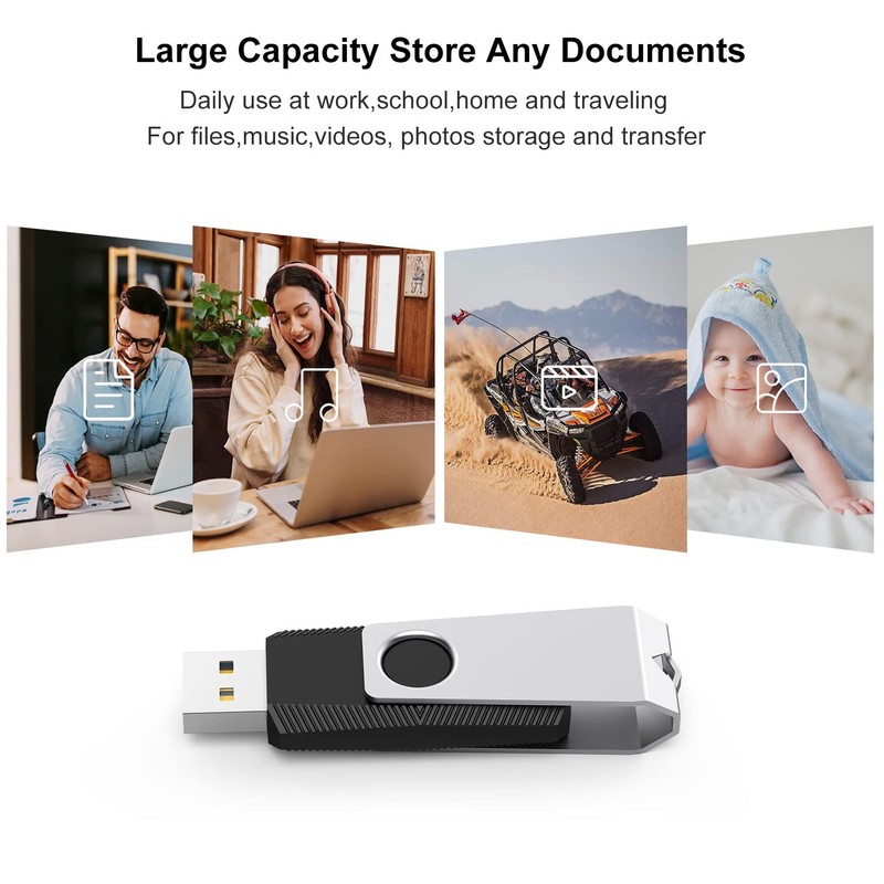 KEXIN USB Stick 8 GB Pack of 20 USB 2.0