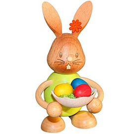 Drechslerei Kuhnert - Easter Decoration / Easter Bunny - Stupsi Rabbit - Wooden - Made in Germany