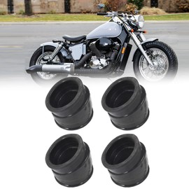 waltyotur Motorcycle 4Pcs Carburetor Intake Manifold Boot Replacement for Honda CB750C CB750F CB750K CB750L CB750SC 1979-1983