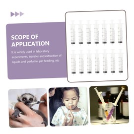 ULTECHNOVO 30pcs Needleless Liquid Measuring Tools for Labs Pet Feeding and Dispensing Flexible Easy to Use Capacity for Accurate Liquid Measurements