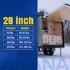 ARANA 28 inch 100 LB Gas Struts Shocks Lift Support