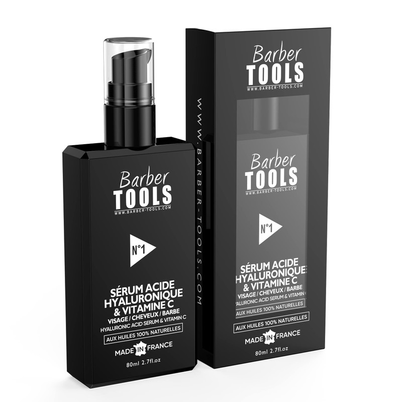 Facial Serum - Beard, Hyaluronic Acid & Vitamin C +