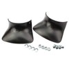 Schmutzfänger Set 2X Spritzschutz Schmutzschutz für Schutzblech, Kunststoff schwarz +
