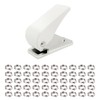 TIANNAIT 1 Piece Hole Punch with 50 Pieces O Rings