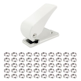 TIANNAIT 1 Piece Hole Punch with 50 Pieces O Rings Portable Dart Hole Punch Dart Flight Accessories Small and Lightweight Suitable for Party Bar
