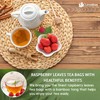 60 Raspberry Leaf Tea Bags, 100% Natural & Pure Raspberry