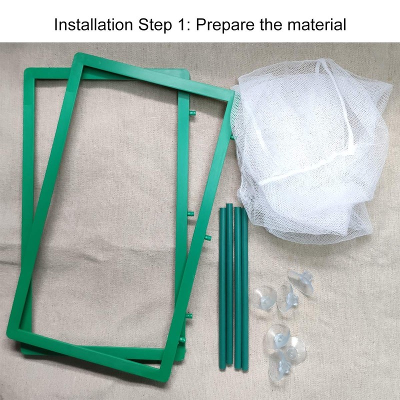 Aquarium Fish Breeder Box - Hatching & Spawning Incubator, Water