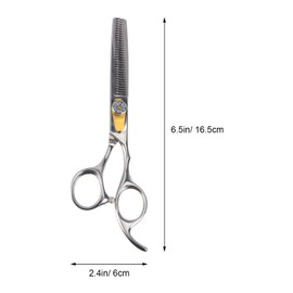 SAFIGLE 1PC Professional Hairdressing Scissor Premium Hair Cutting Shear for Home and Salon Use Non Stick Design for Men Women and Pets