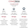 Comotech Dog Paw Cleaner, Portable Dog Paw Washer with 3