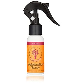 Jessicurl, Gelebration Spray, No Fragrance Added, 2 Fl oz. Curl Enhancer for Fine Hair with Flaxseed Extract, Curl Styler for Wavy Hair, Curly Hair Products
