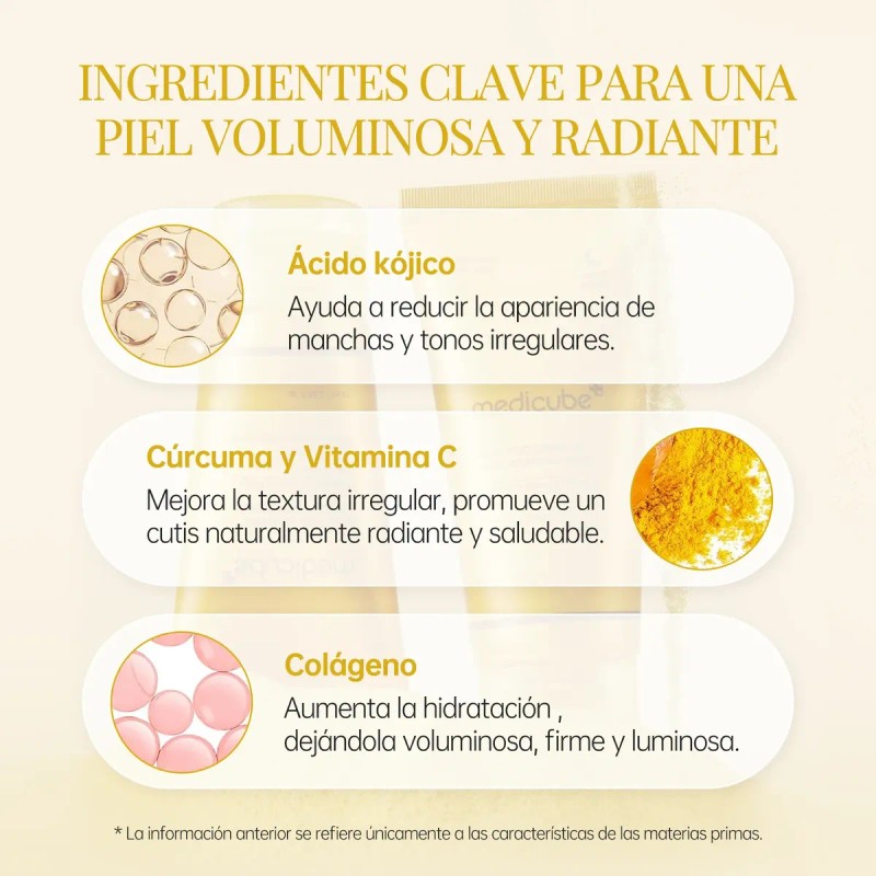 Medicube Mascarilla Nocturna Kojic Cúrcuma Iluminadora 75ml