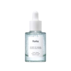 Huxley Secret of Sahara Essence Grab Water 1.01 fl. oz. | Korean Water Essence Facial Hydration | With Hyaluronic Acid, Ceramide, Peppermint, and Antioxidant Berry Complex to Hydrate and Soothe Skin