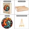 Tulolvae Wooden Puzzle Adults, Yin Yang Fish 275 Pieces Animals