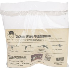 Jakes Wire Tighteners - 1/4" 20 Pack - (1 Count)
