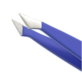 Remos Combination Tweezers Slanted / Pointed with Double Function Stainless Steel 9 cm Splitter tweezers and hair tweezers in one.