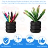 2 Pieces Tire Shaped Planter Pen Holder Air Plant Pot