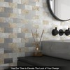BeNice Peel and Stick Kitchen Backsplash Subway Self Adhesive Sticky