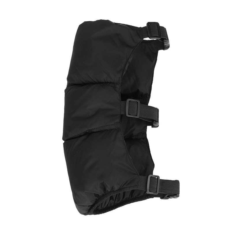 1 Pair Winter Cycling Knee Pads Fleece Lined Knee Warmers