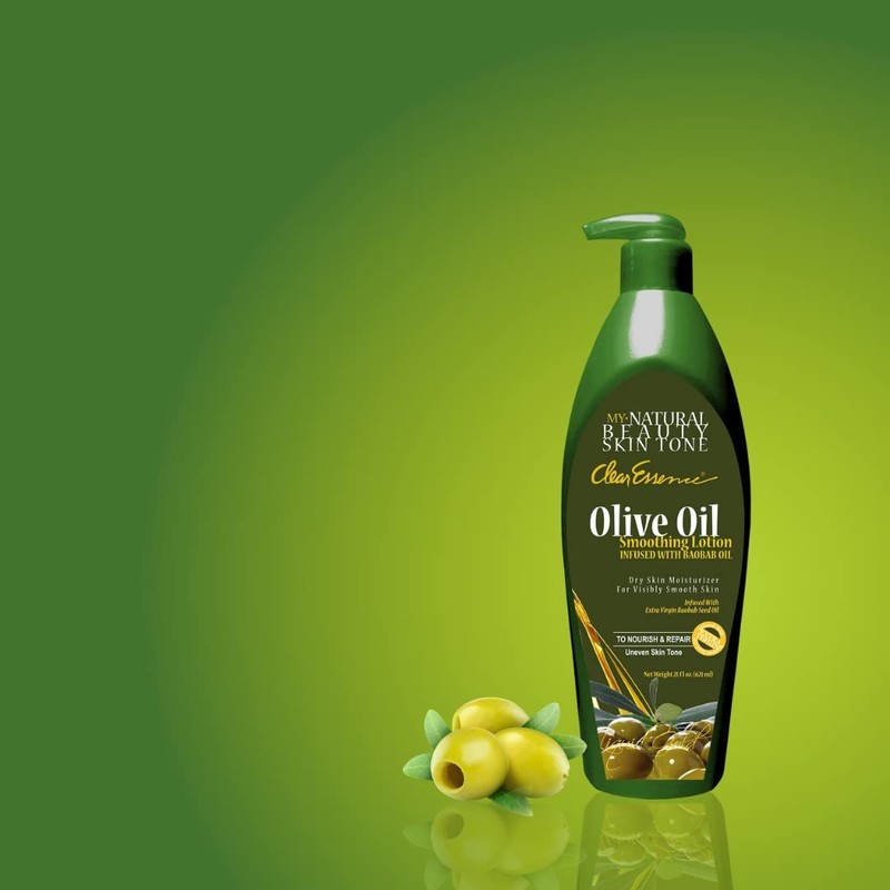 Clear Essence MNB Skin Tone Olive Oil Smoothing Lotion 21oz
