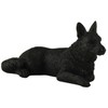 JFSM INC. 4" Mini Black German Shepherd Figurine - Black