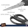 Baker's Secret - All Purpose Kitchen Scissors, 8.5" Stainless Steel