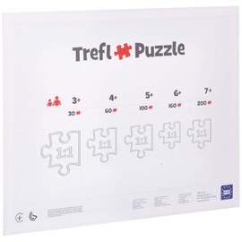 Trefl, Puzzle Frame Puzzle with Underlay 25 Pieces Adventure in Winter Land for Children Aged 4 Years and Up