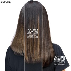 Tratamiento sin enjuague para prevenir puntas abiertas, aporta fuerza al cabello dañado, para cabello que se quiebra, formulado con Biotina 150ml Extreme Lenght de Redken