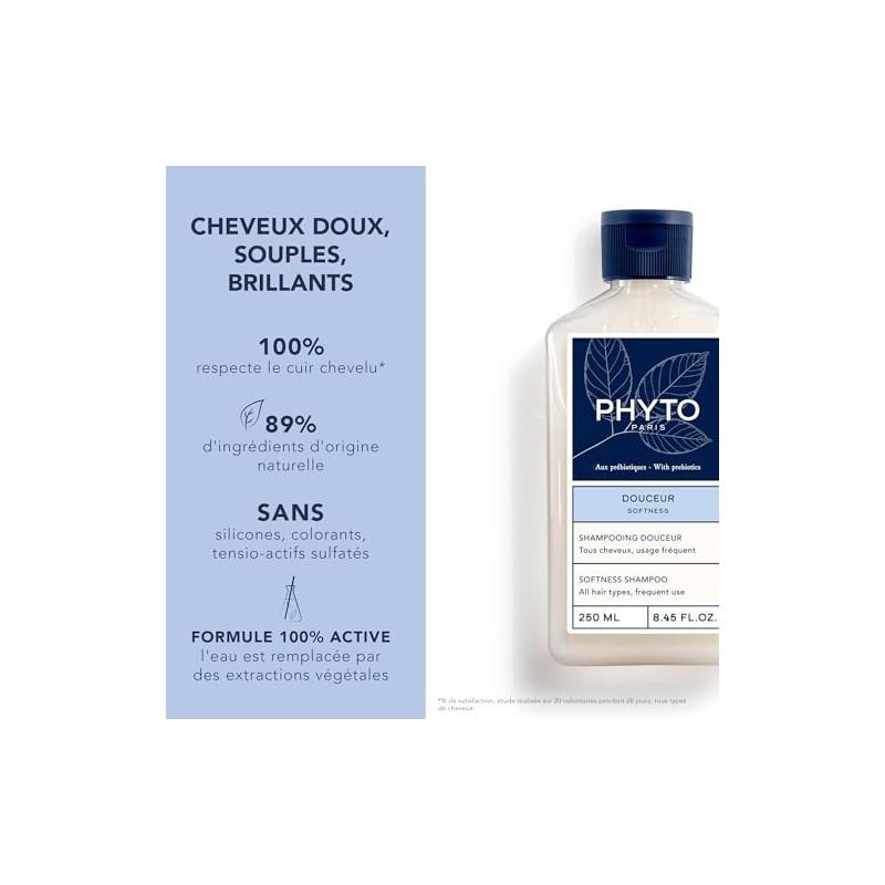 Phyto Douceur Softness Champú 250ml