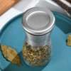 2 Pack Refillable Manual Salt and Pepper Grinder Set, 6oz