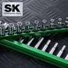 #LaborDay SK 1/4" Drive Socket Set, SuperKrome Finish, Premium CR-V