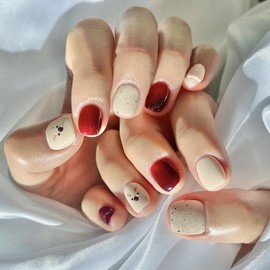 Dara Beauty December 2025 Art of the MonthRudolph Nail❣ - Not selected / 다라뷰티 2025년 12월 이달의아트루돌프네일❣ - 선택안함