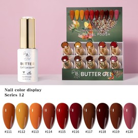 HYBA BUTTER Gel Polish SERIES 12 (Colors #111-#120)