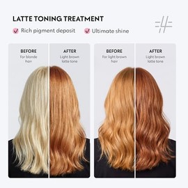 Máscara de color con tratamiento reconstructivo para latte, Latte (nuevo embalaje)